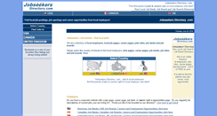 Desktop Screenshot of jobseekersdirectory.com