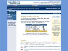 Tablet Screenshot of jobseekersdirectory.com